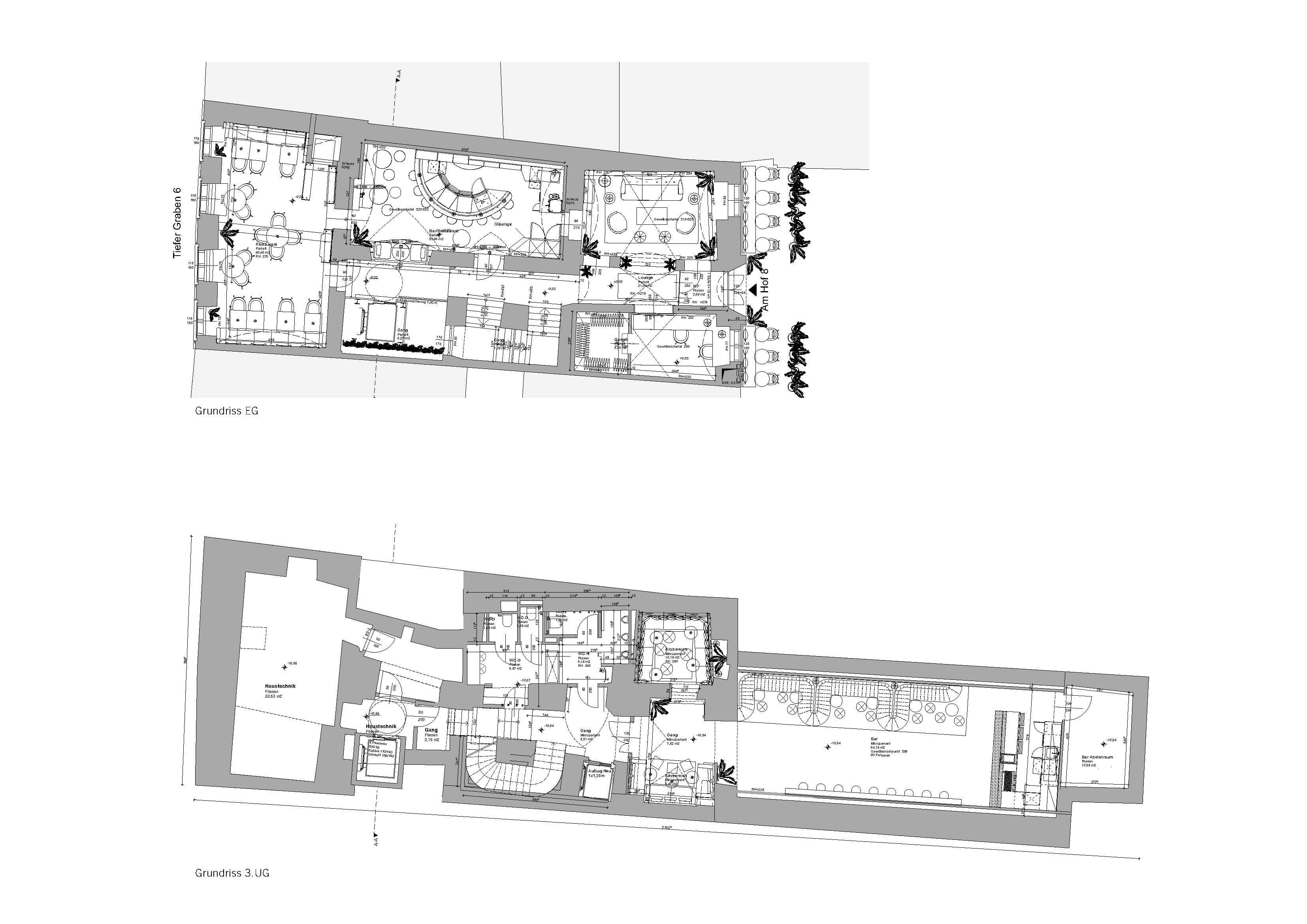 Kattus am Hof 8 - Private Member Club — Gewerbe & Büro, Am Hof 8 3