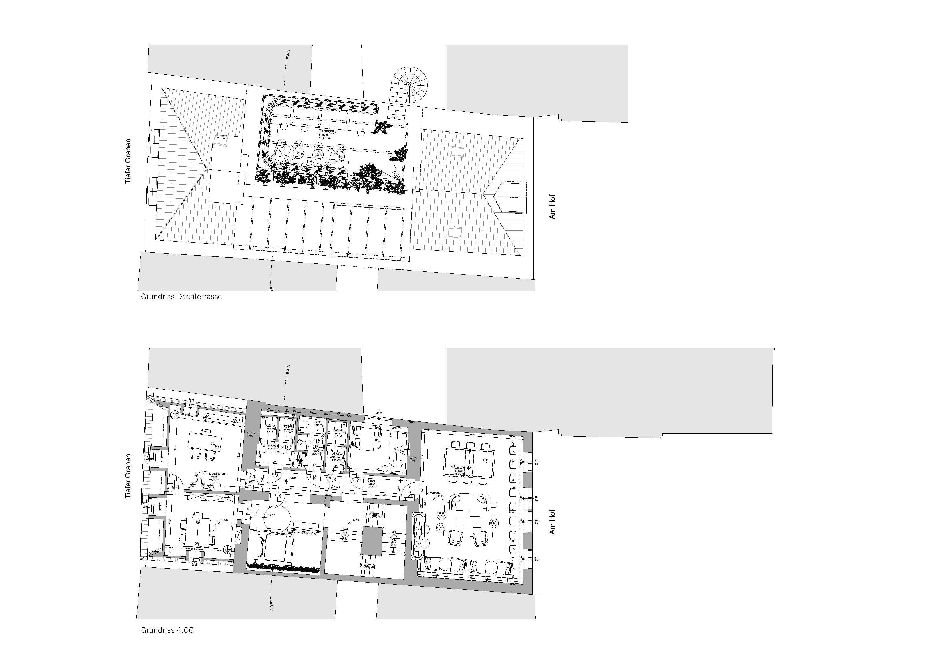 Kattus am Hof 8 - Private Member Club — Gewerbe & Büro, Am Hof 8 4