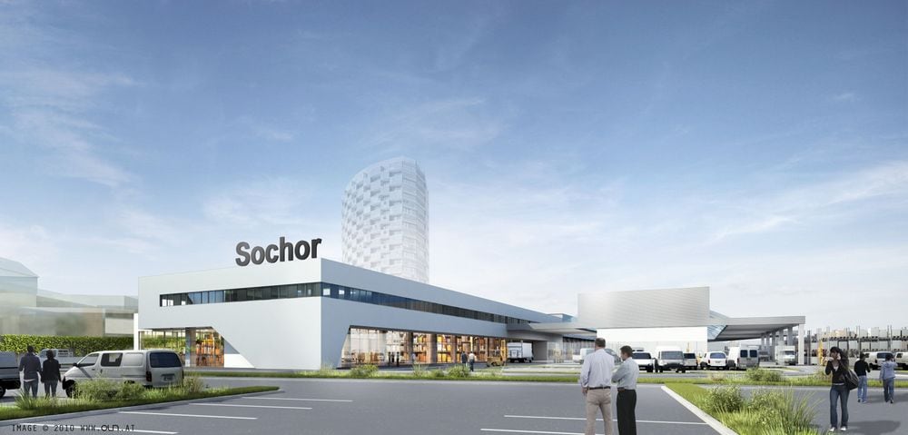 Neubau Fachhandelszentrum Sochor — Gewerbe & Büro, Wien